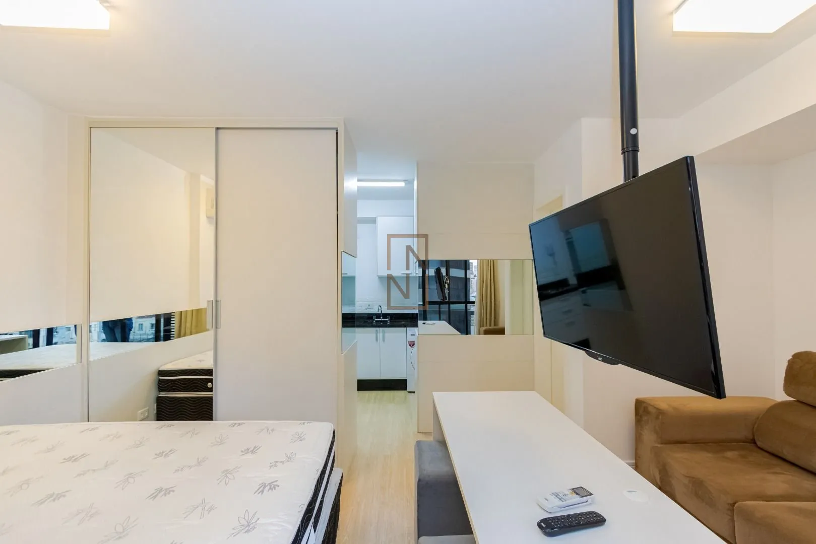 Apartamento mobiliado de 50 m² com 1 quarto e churrasqueira — photo 10