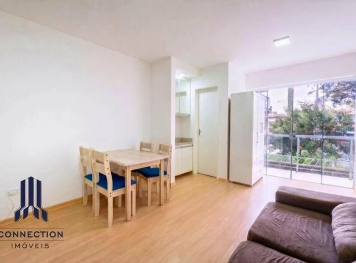 1-bedroom apartment with open-plan kitchen and 33 m²