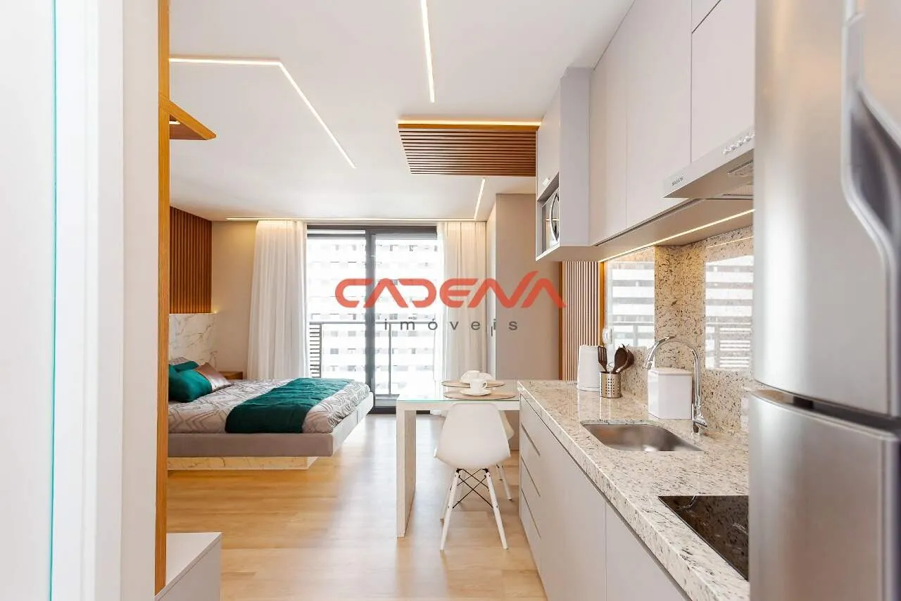 Studio mobiliado de 26 m² com cozinha compacta — photo 20