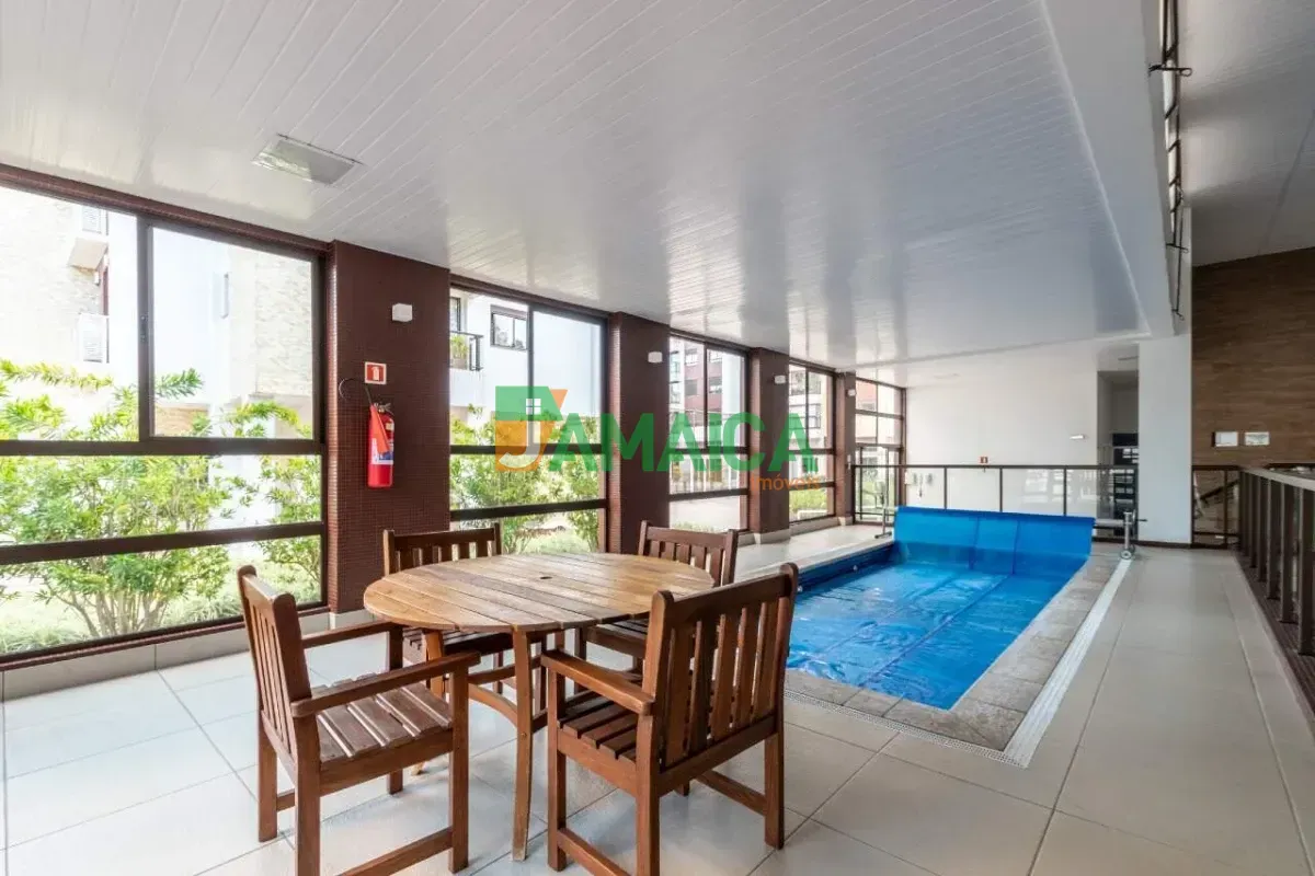 Departamento amueblado en edificio con piscina cubierta — photo 29
