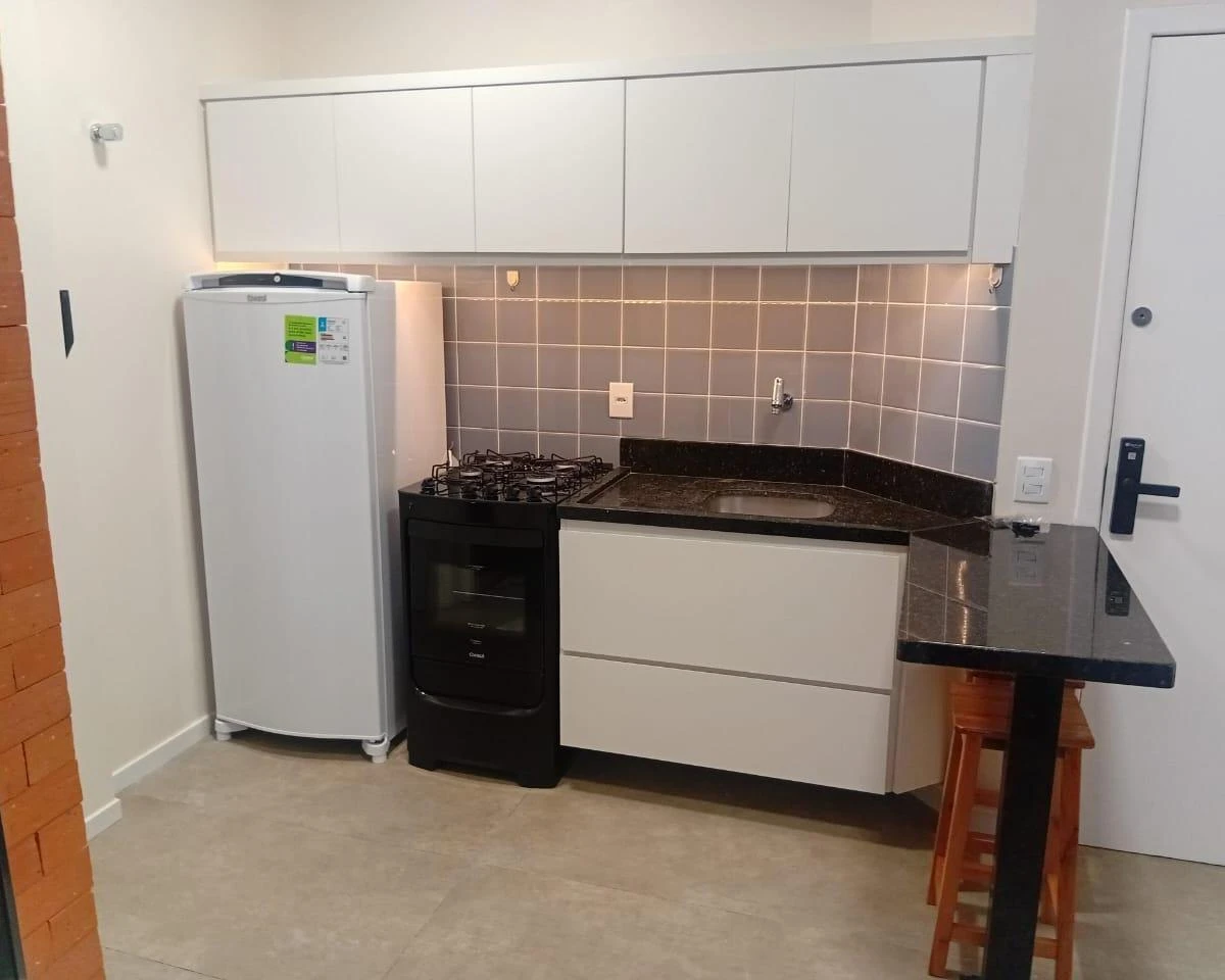 Furnished apartment, 26 m², with a washing machine — photo 10