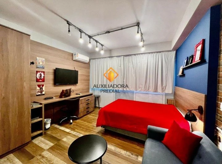 Furnished 31 m² studio with open-plan kitchen — photo 4