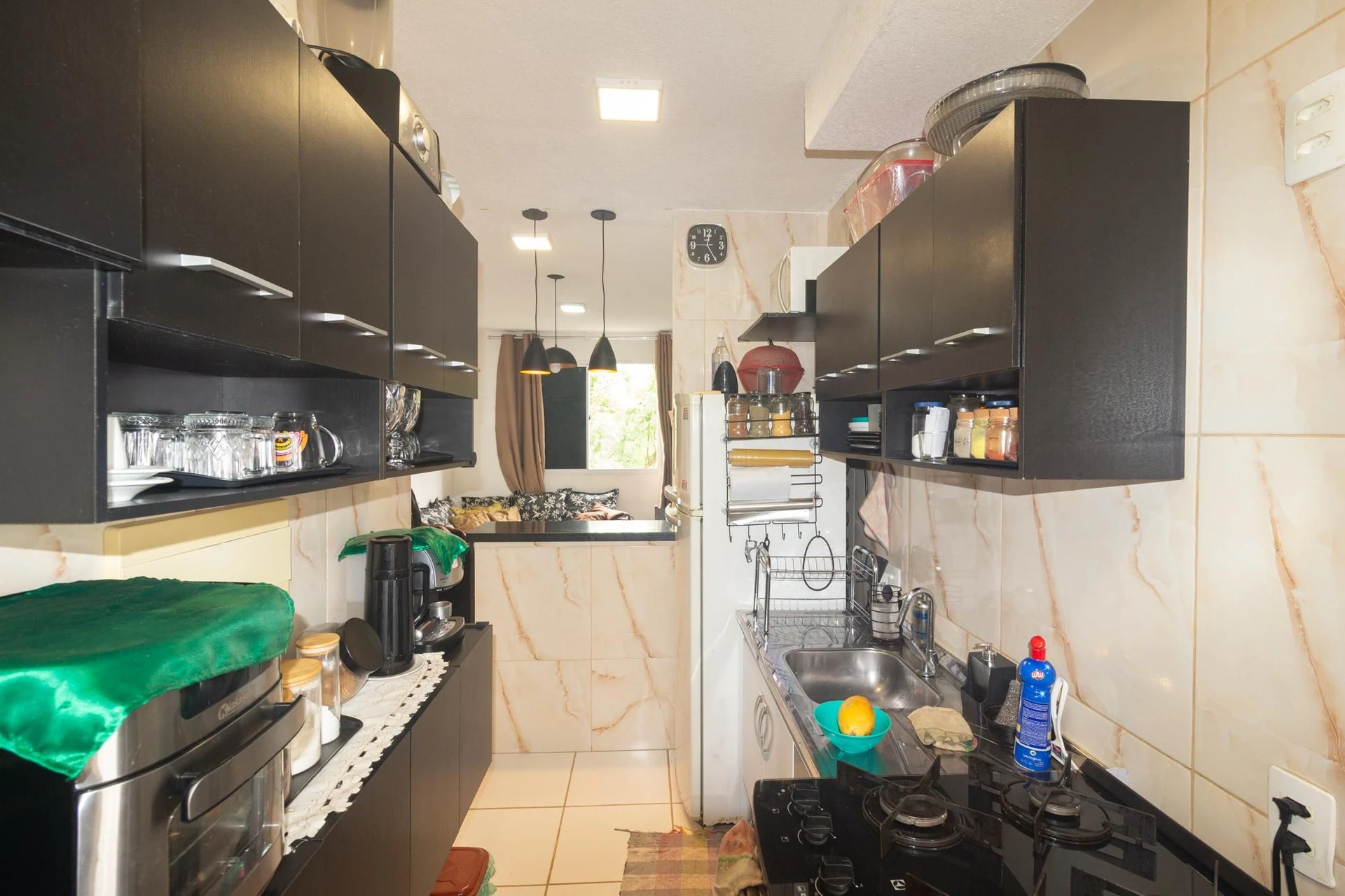 Furnished apartment, 41 m², with a washing machine — photo 10