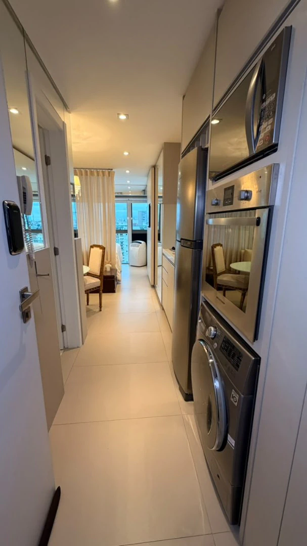 Furnished apartment, 28 m², with a dryer — photo 13