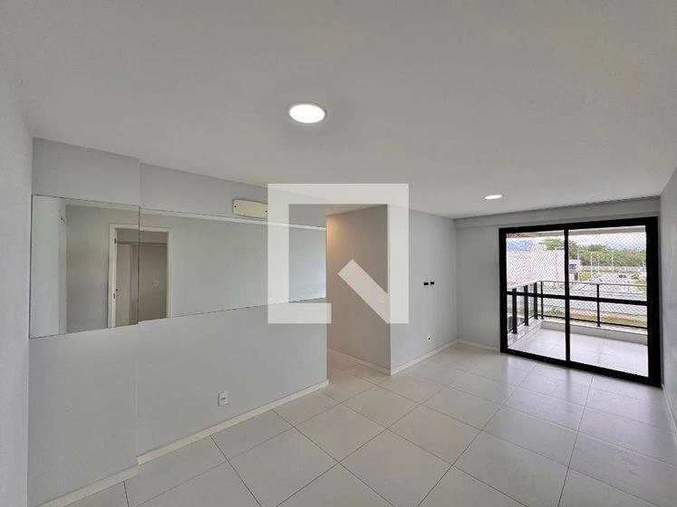 2-bedroom apartment in a building with a gym