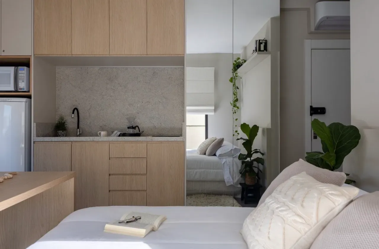 32 m² apartment with 1 bedroom and balcony on the 6th floor — photo 6