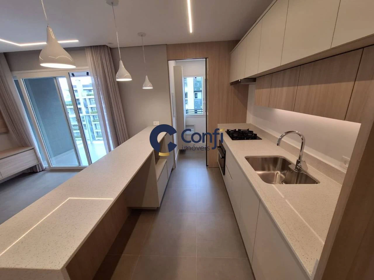 3-bedroom apartment with a grill on the balcony — photo 17