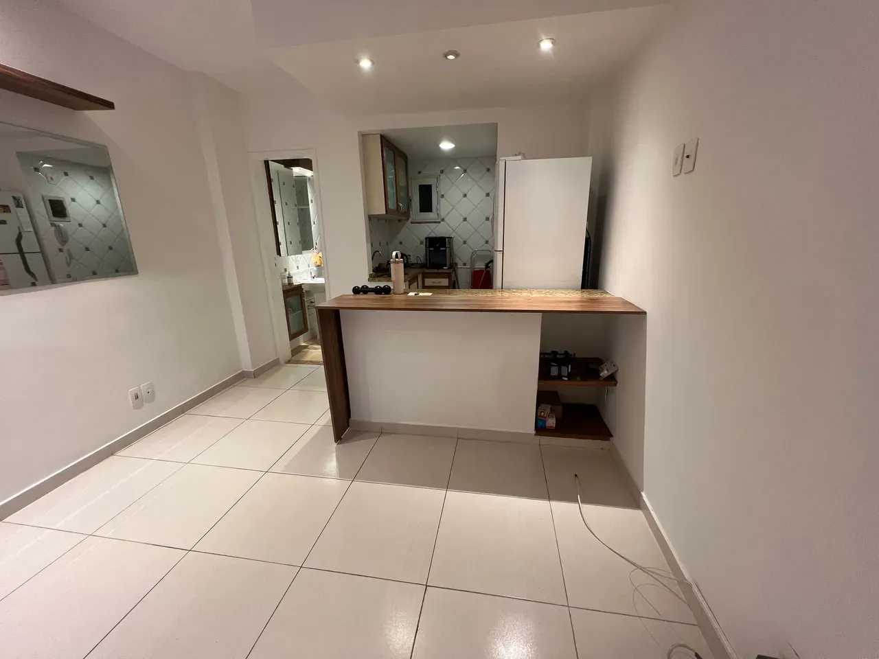 35 m² unfurnished apartment with open-plan kitchen — photo 3