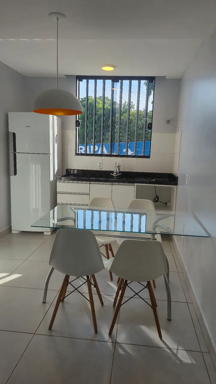 Apartamento de 2 quartos com cozinha americana e 2 vagas