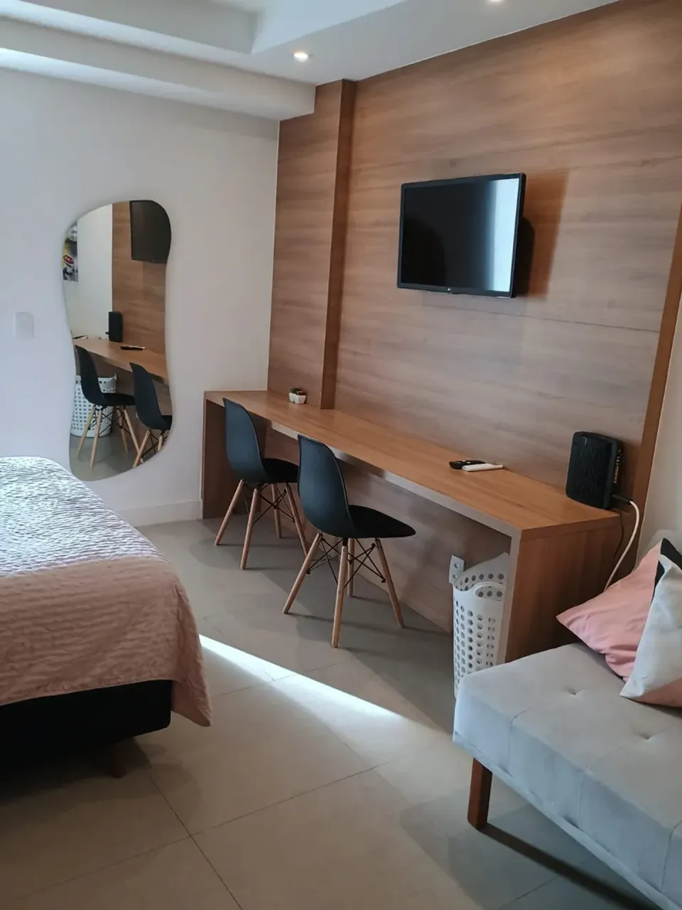 Apartamento mobiliado de 1 quarto com cozinha integrada — photo 6
