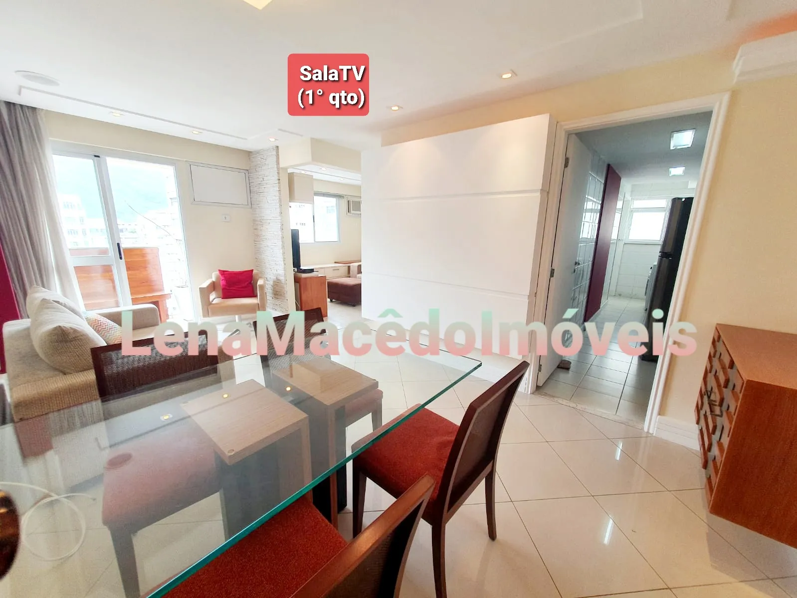 2-bedroom apartment with 2 bathrooms and a balcony — photo 16