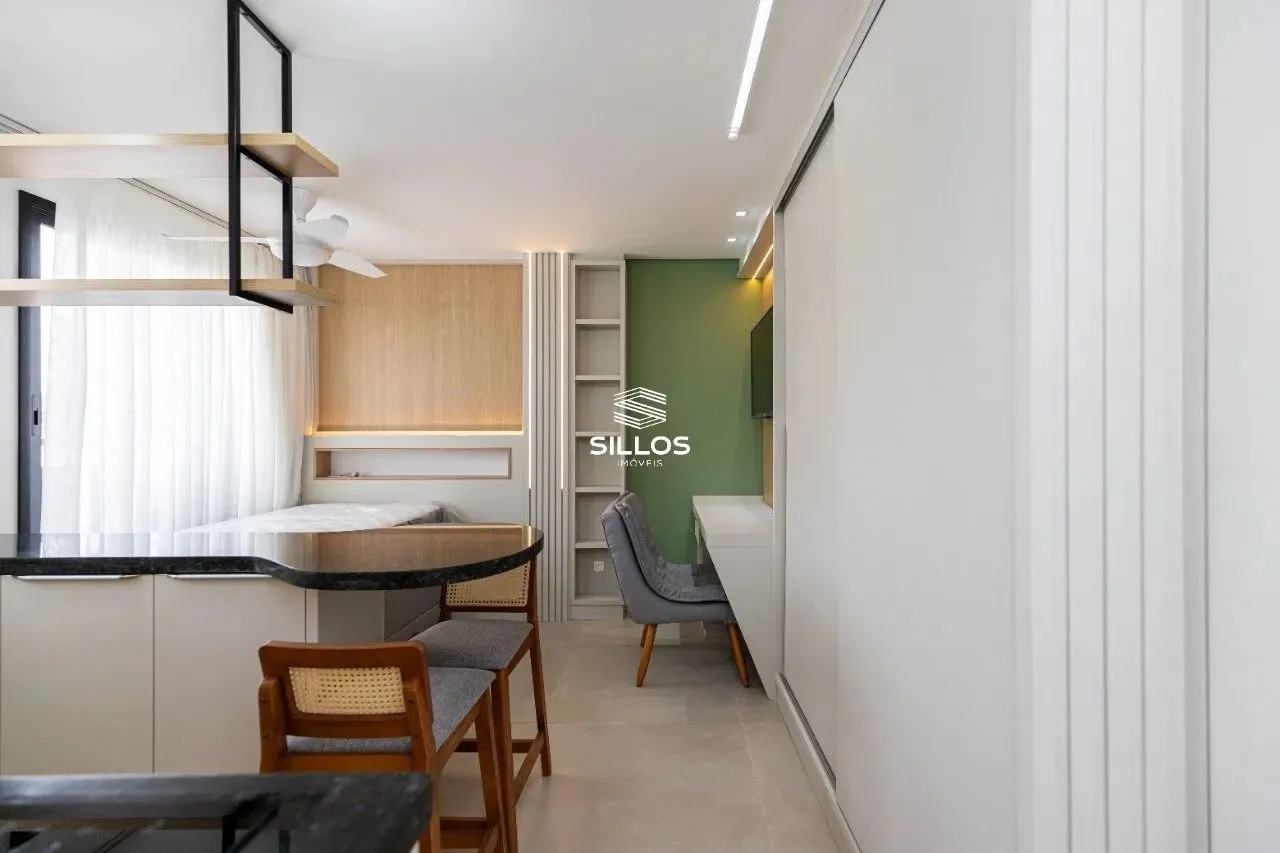 Studio mobiliado de 28 m² com 1 quarto e 1 banheiro — photo 2