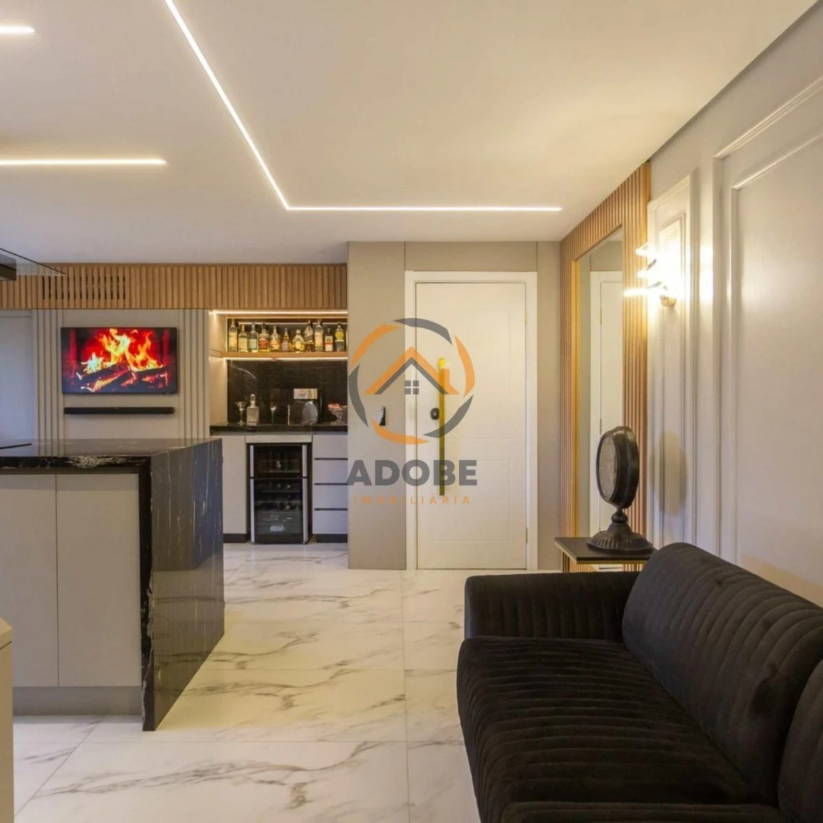 Застеклённый балкон и 3 спальни: квартира 88 м² — photo 8
