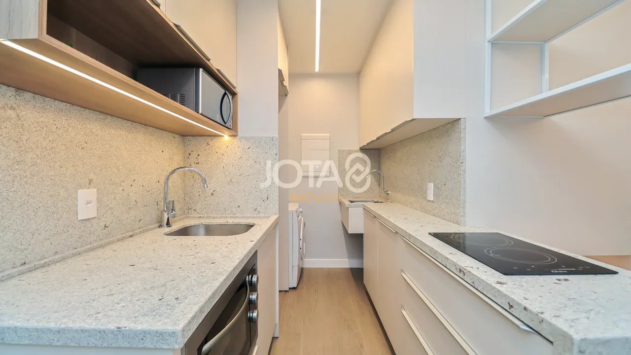 85 m² apartment with 1 bedroom and an open-plan kitchen — photo 9