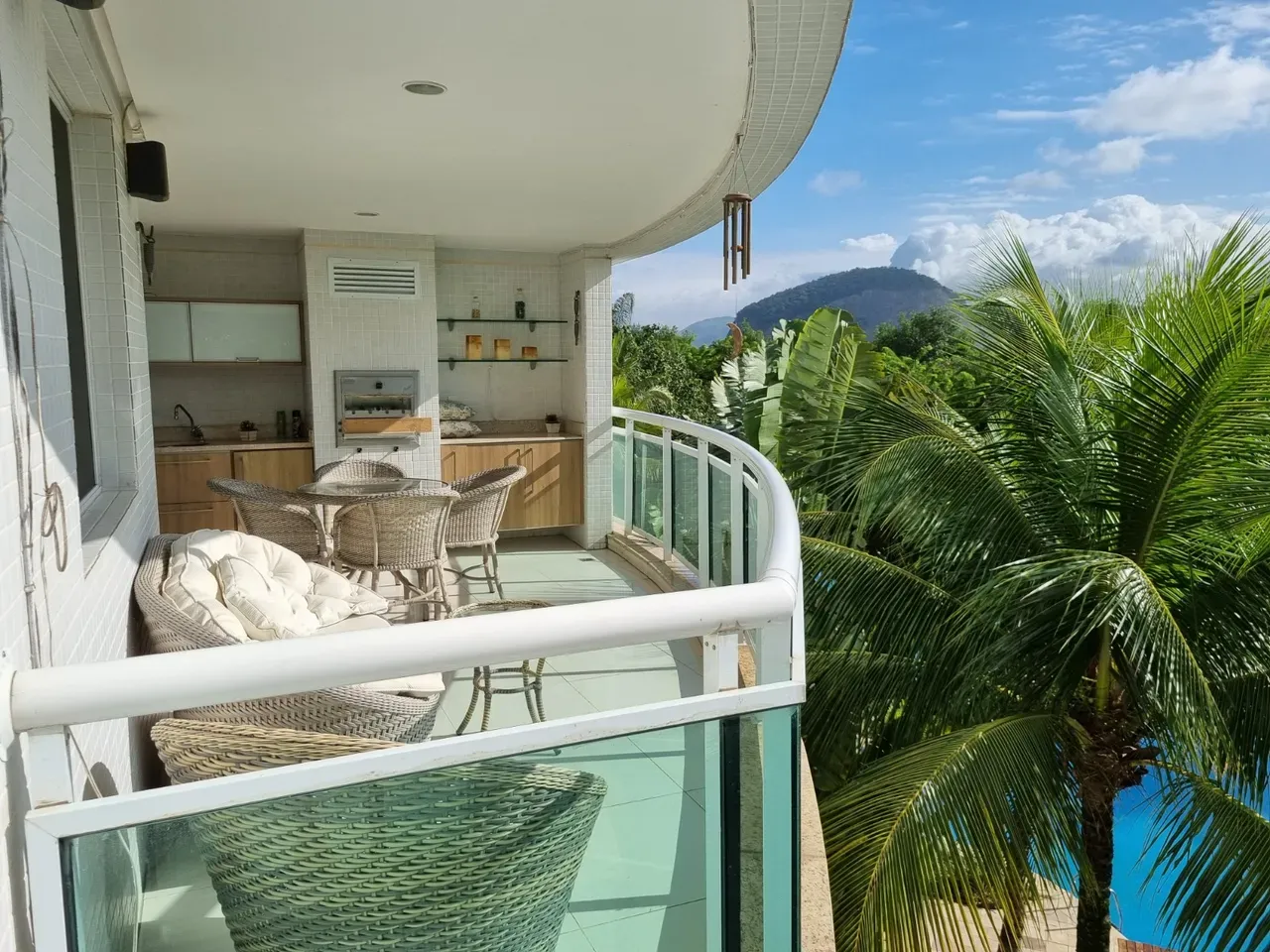 Apartamento mobiliado com 3 quartos e cozinha separada — photo 9