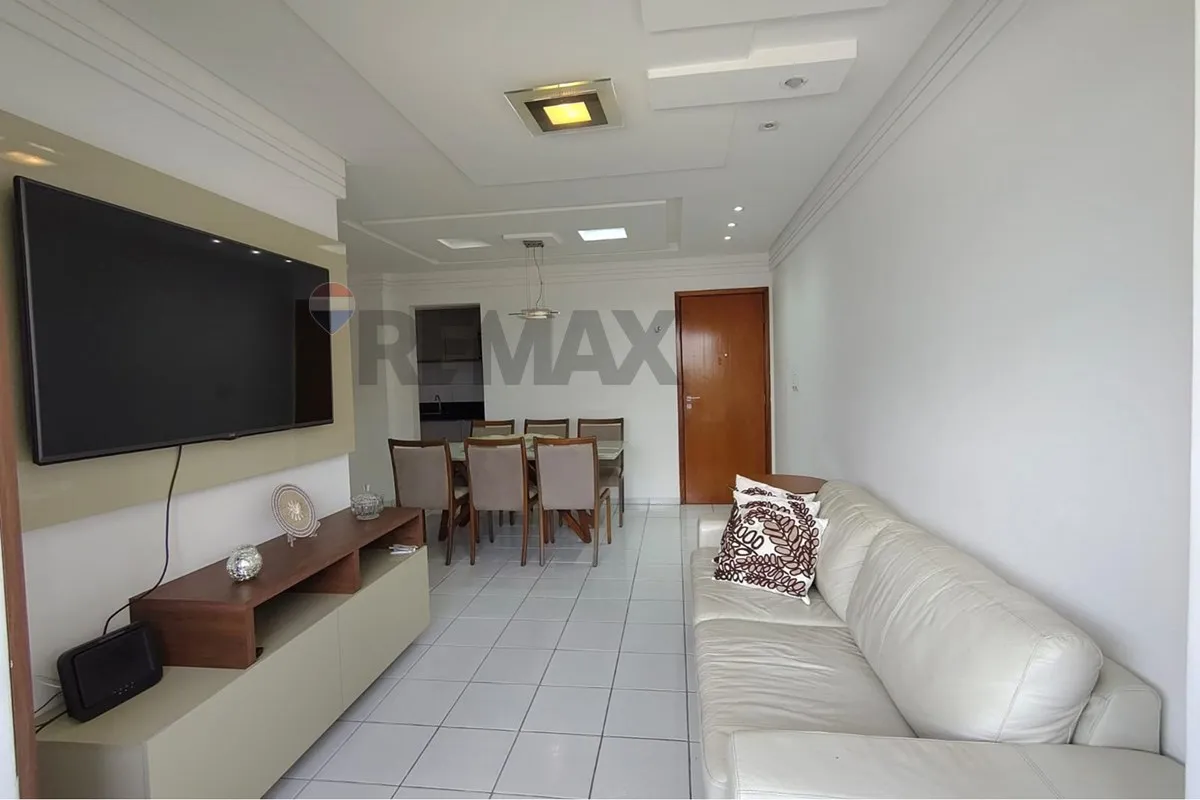 Furnished 86 m² apartment with 3 bedrooms and 2 suites