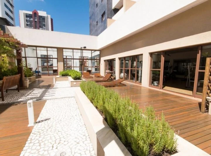Меблированная студия 29 м² с кухней открытого плана — photo 3