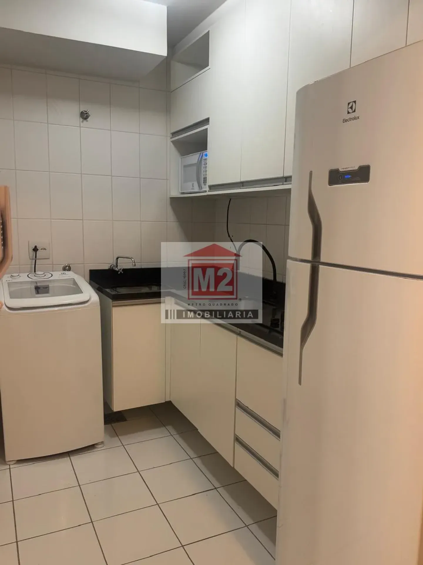 One-bedroom apartment with a washing machine in Curitiba — photo 3