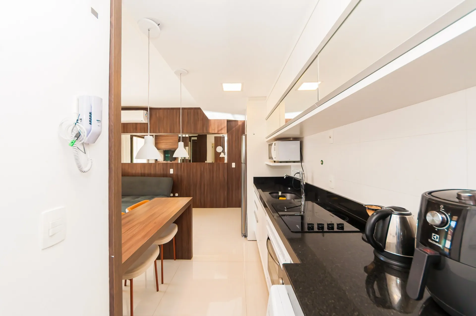 Apartamento mobiliado de 70 m² com 1 quarto e varanda — photo 7
