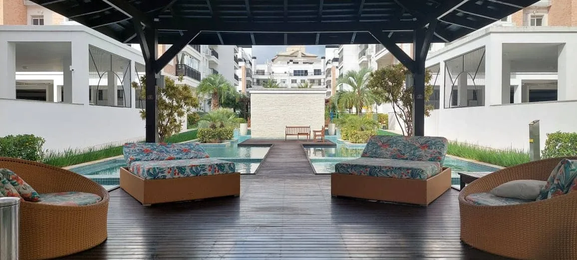 Furnished 129 m² apartment with 3 bedrooms and 1 parking space — photo 28