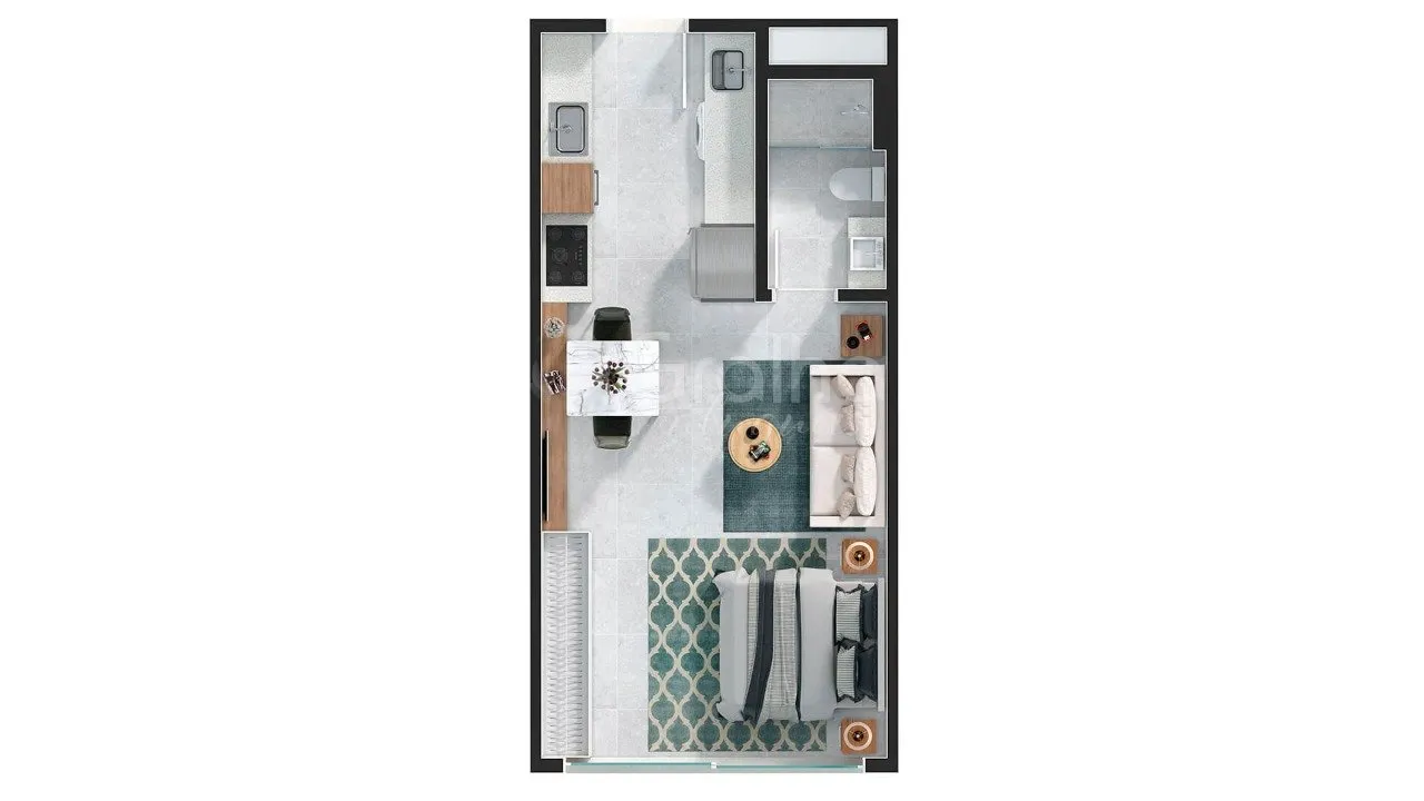 Studio mobiliado de 63 m² com 1 vaga — photo 20