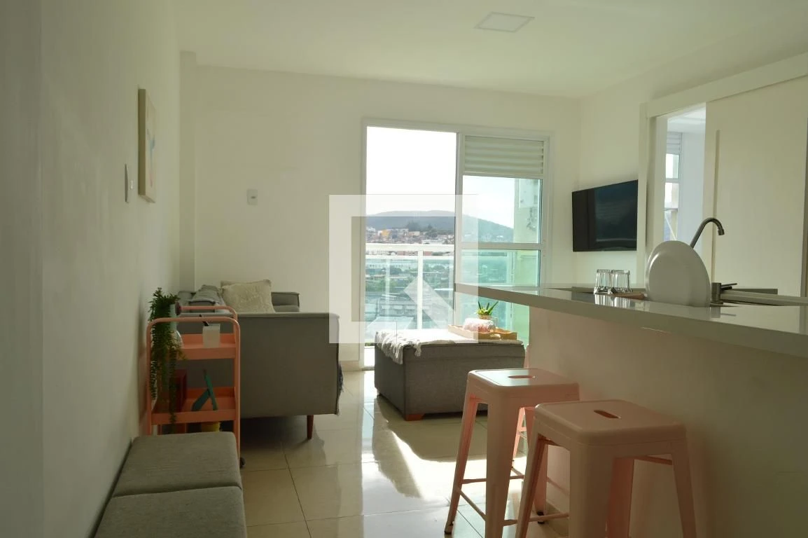 Furnished apartment, 44 m², with a mountain view