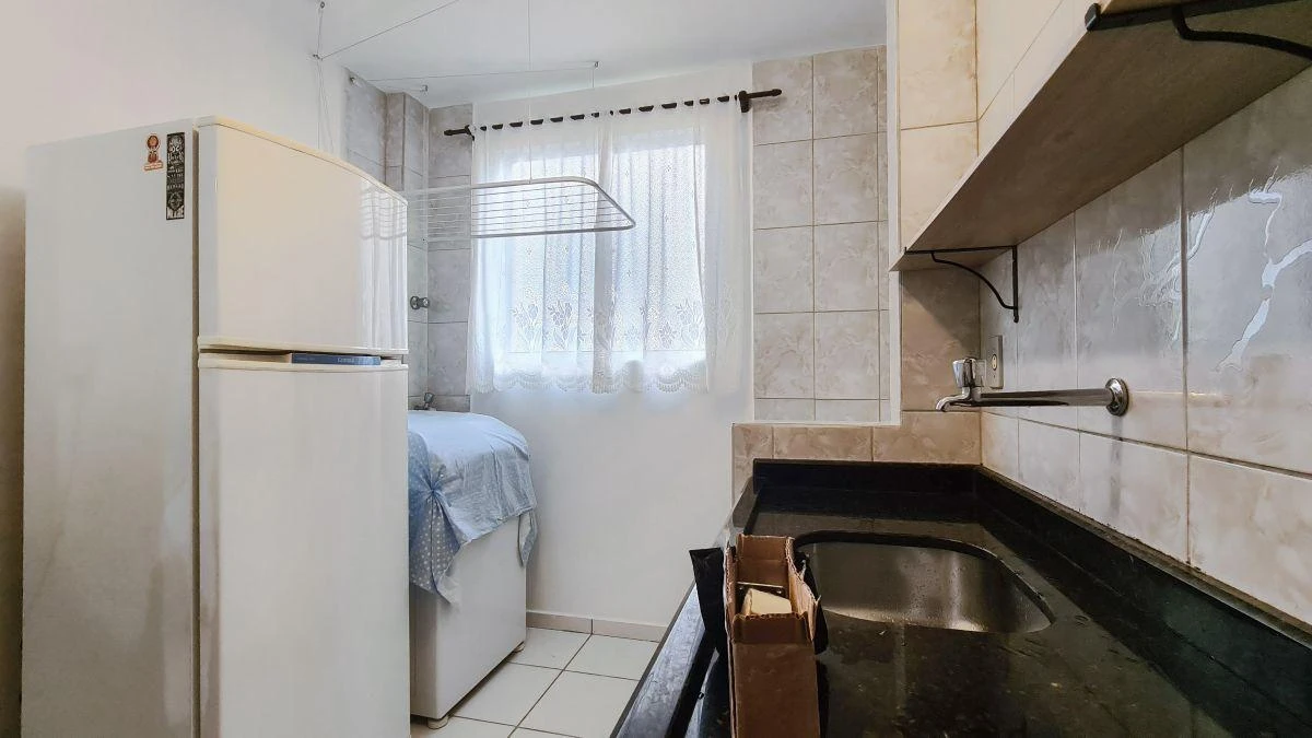 Apartment, 42 m², with a washing machine — photo 2