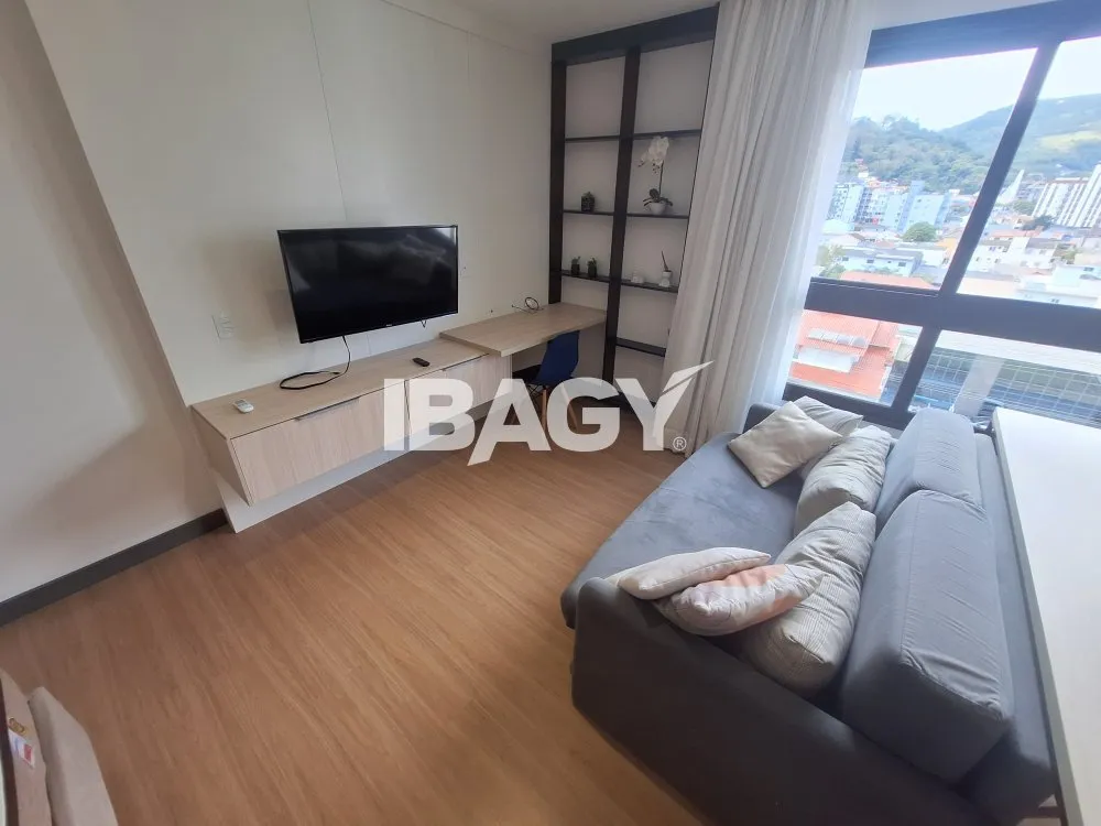 Furnished 1-bedroom apartment with parking space