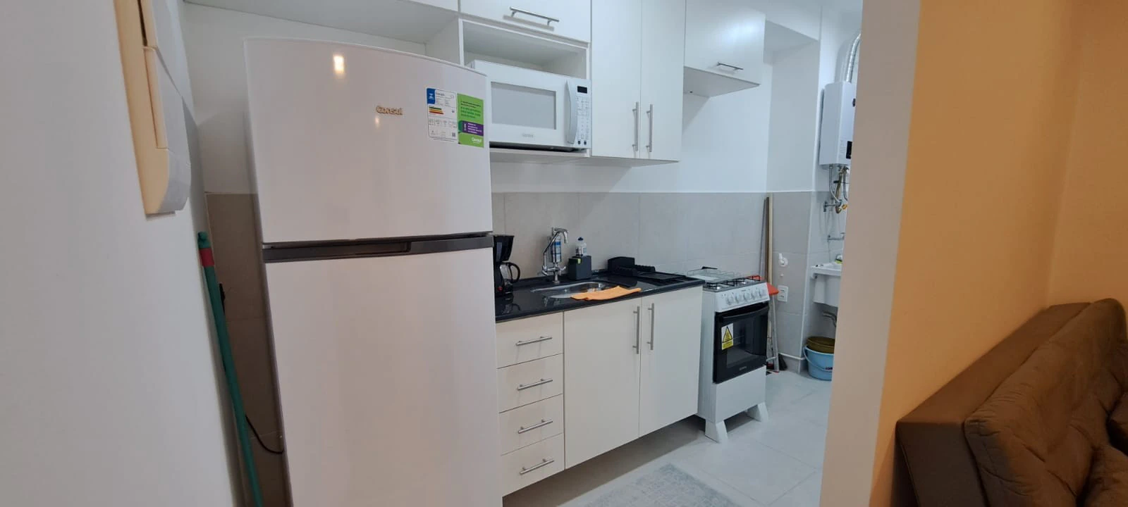 2-bedroom apartment with wood or laminate floors — photo 2