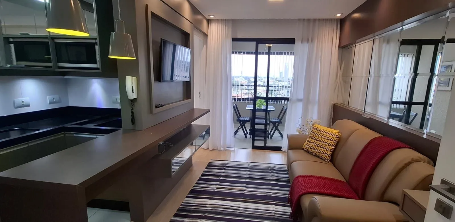 Furnished apartment, 35 m², with a home office — photo 12