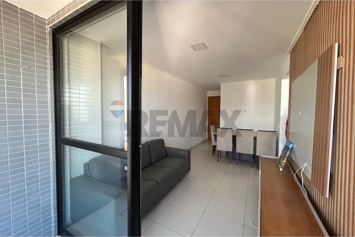 Furnished 62 m² apartment with 2 parking spaces and 10th floor