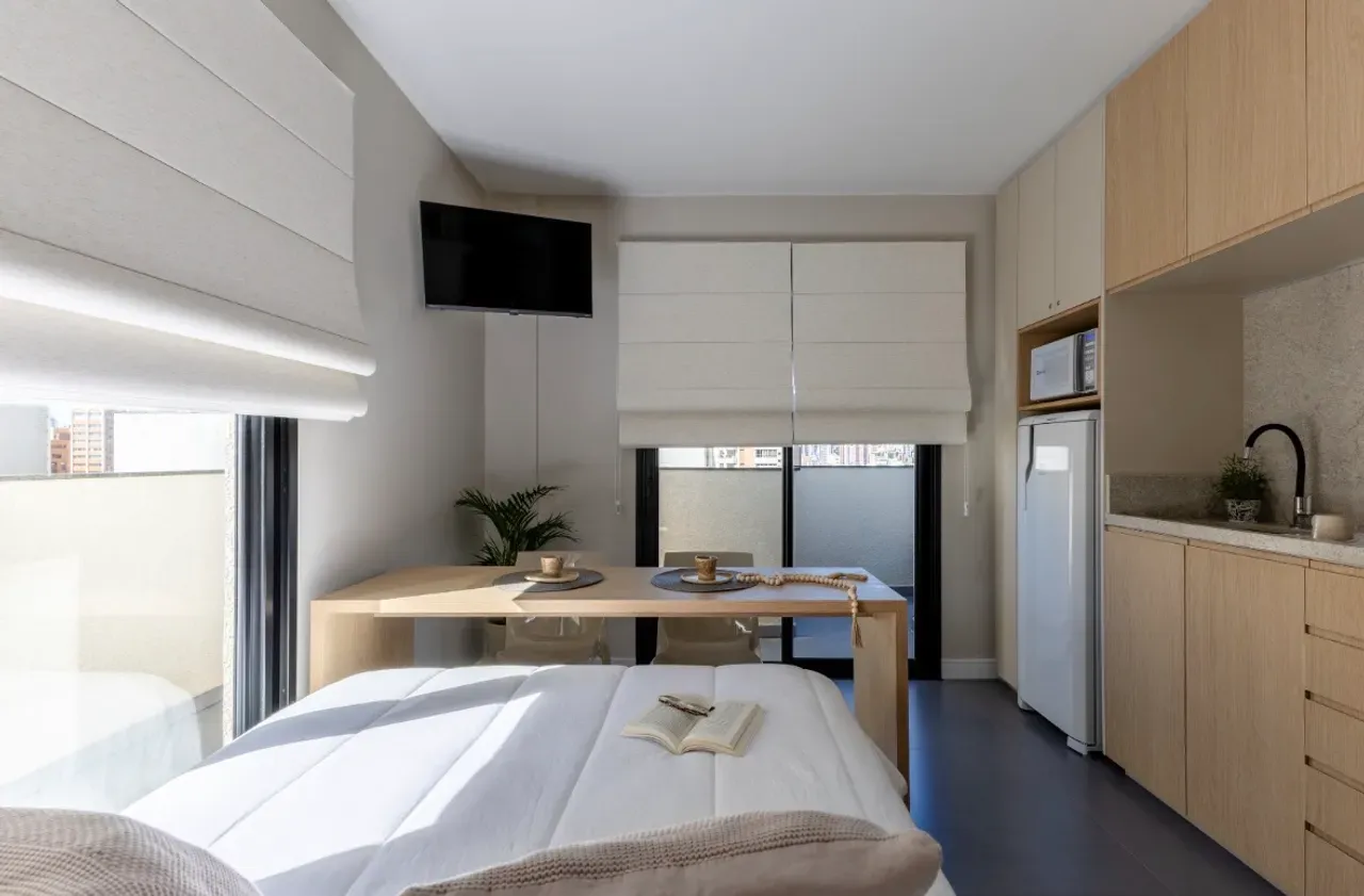 32 m² apartment with 1 bedroom and balcony on the 6th floor — photo 13