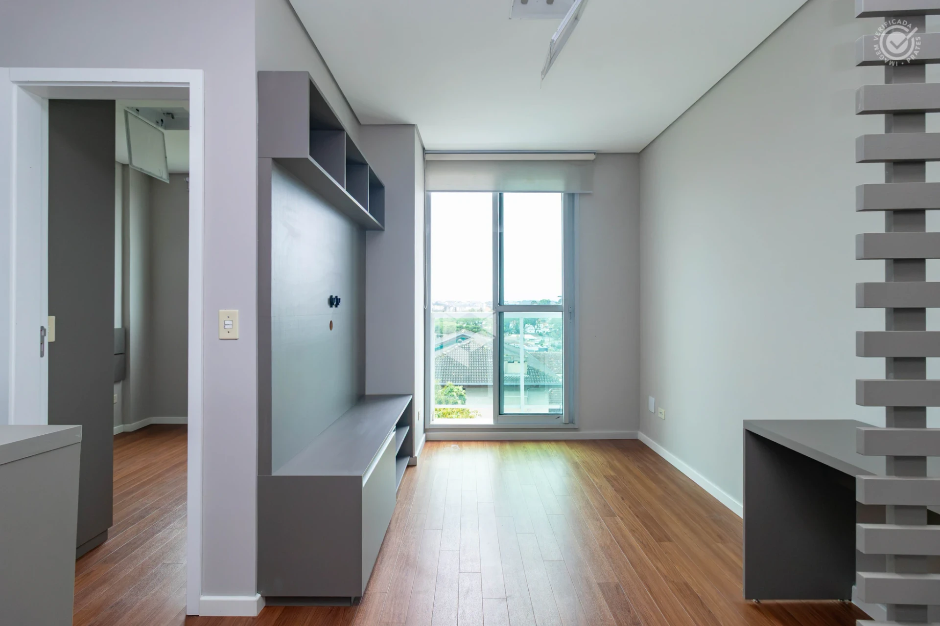 One-bedroom apartment with a home office in Curitiba — photo 9
