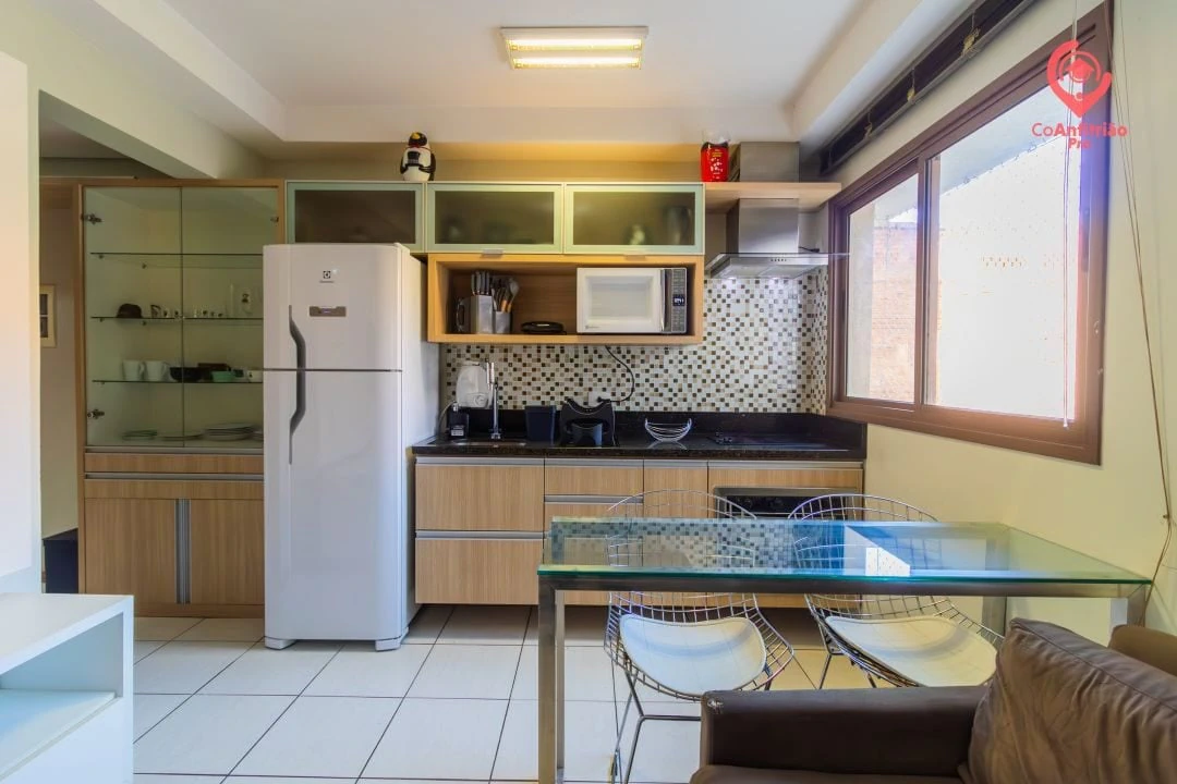 Apartamento mobiliado de 1 quarto em condomínio com academia — photo 3