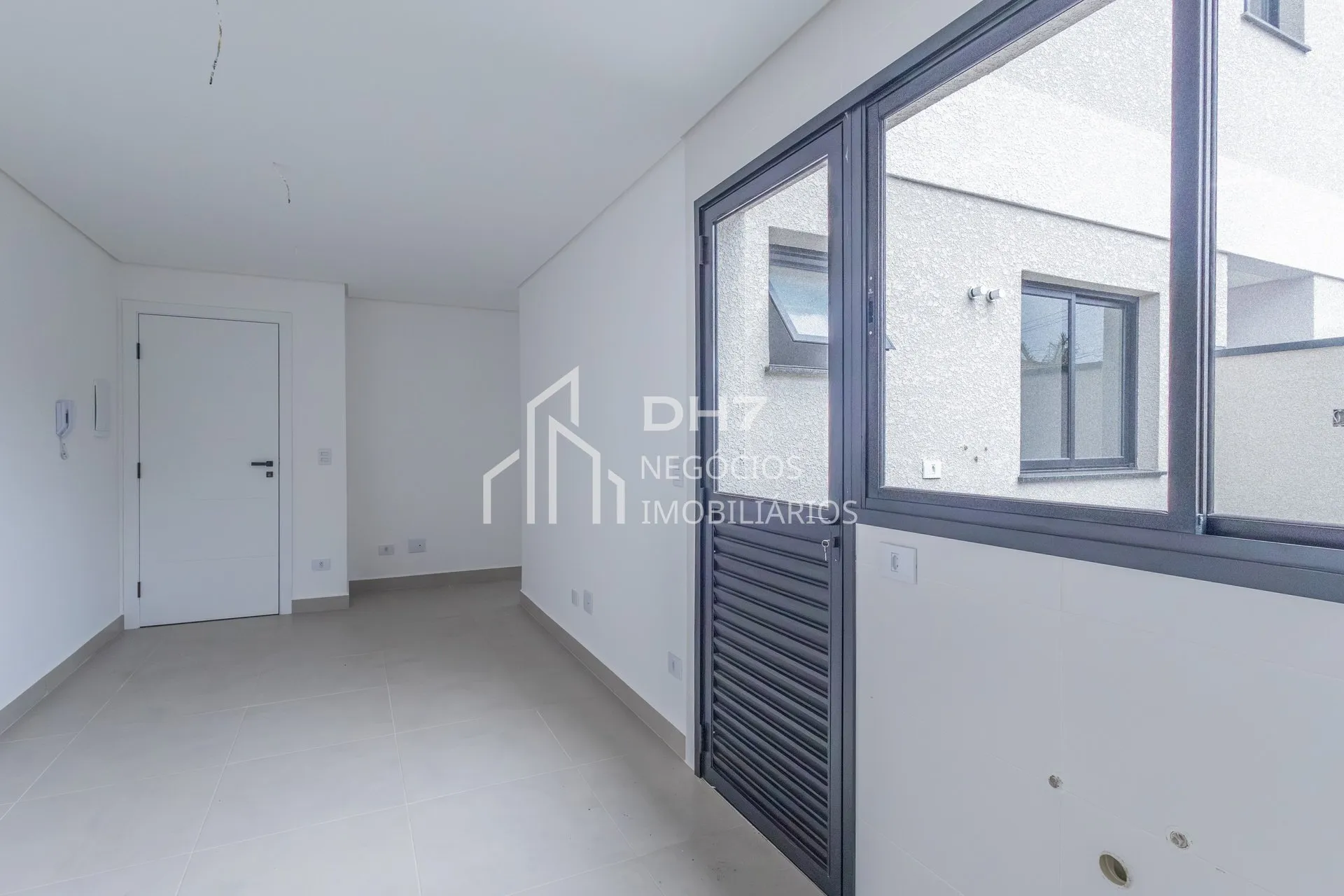 One-bedroom, 39 m² apartment in Curitiba