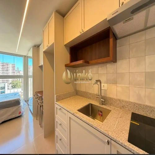 Apartamento de 1 quarto de 28 m² com ar-condicionado