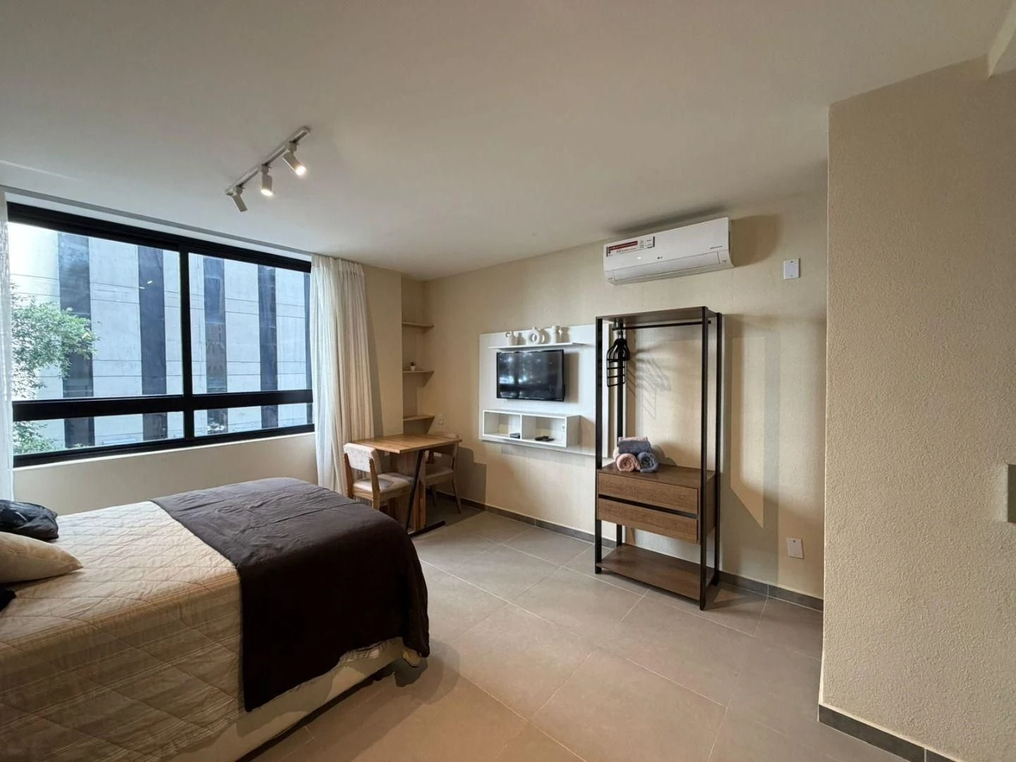 Jacuzzi y 1 dormitorio: departamento de 30 m² — photo 4