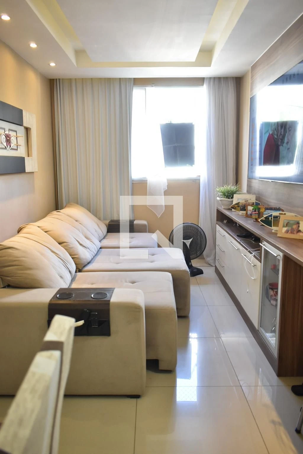 Furnished apartment with open-plan kitchen and 2 bedrooms — photo 8