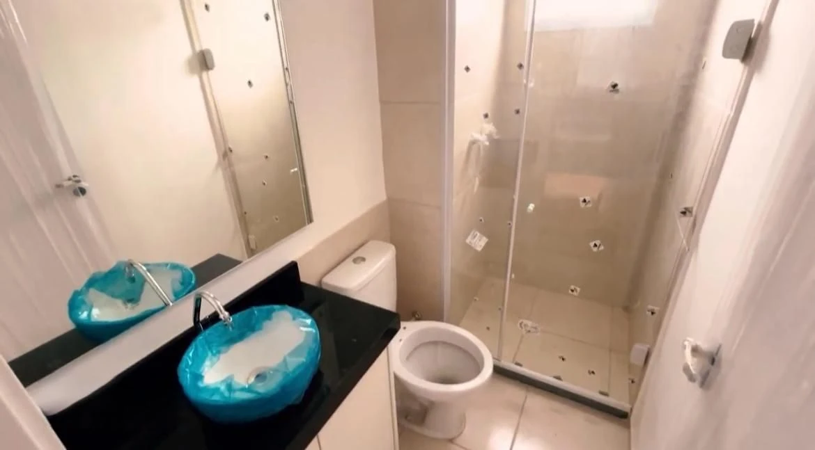 Apartamento mobiliado com varanda e churrasqueira na sacada — photo 23
