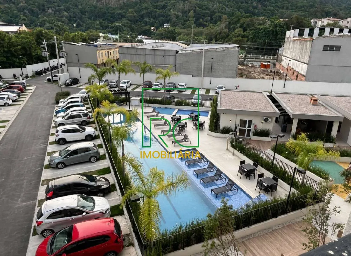 Mountain view in a 2-bedroom apartment, 44 m² — photo 30