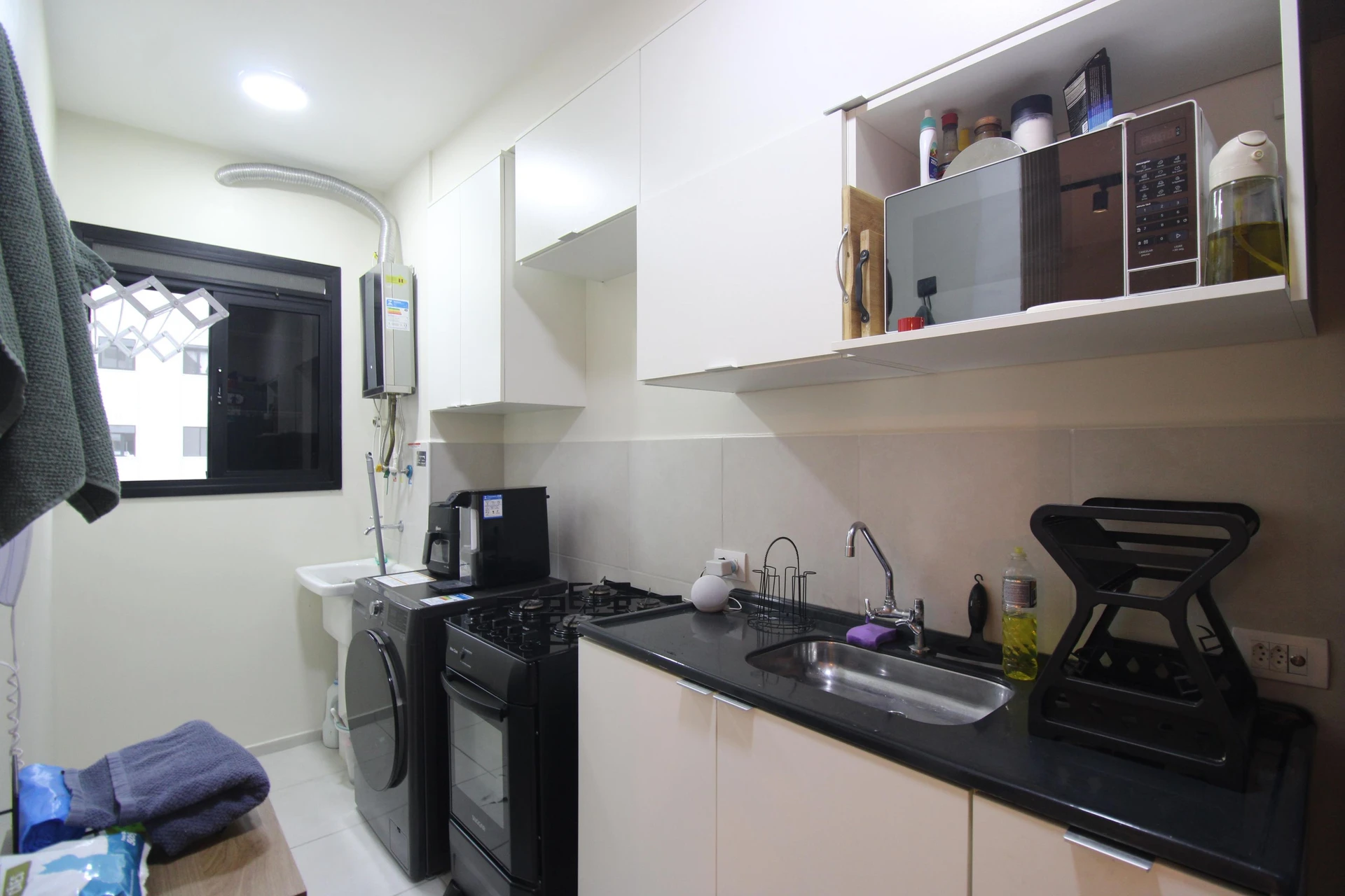 Washing machine in a 2-bedroom apartment, 43 m² — photo 8