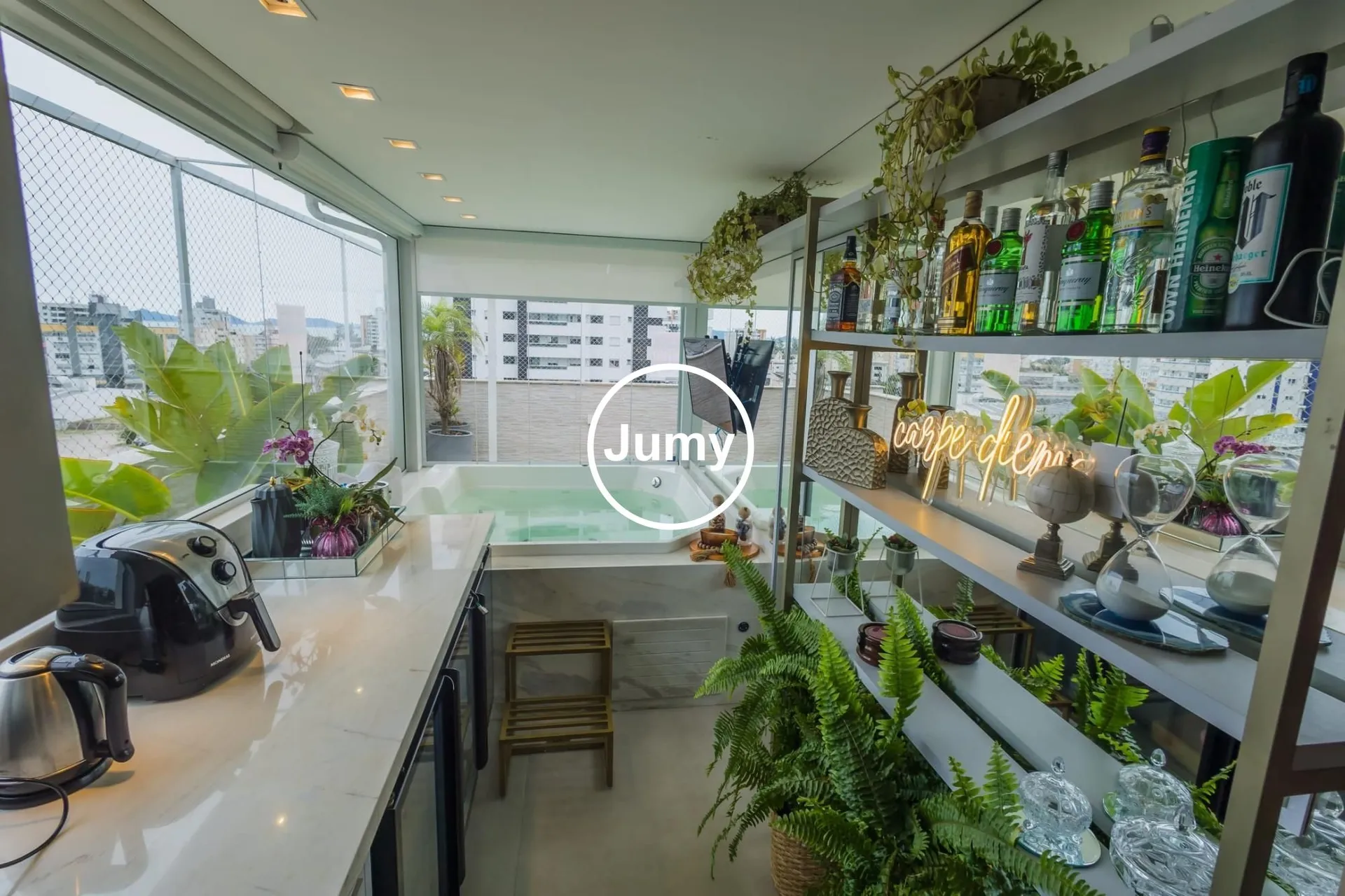 Furnished duplex apartment with 3 bedrooms and 2 parking — photo 21
