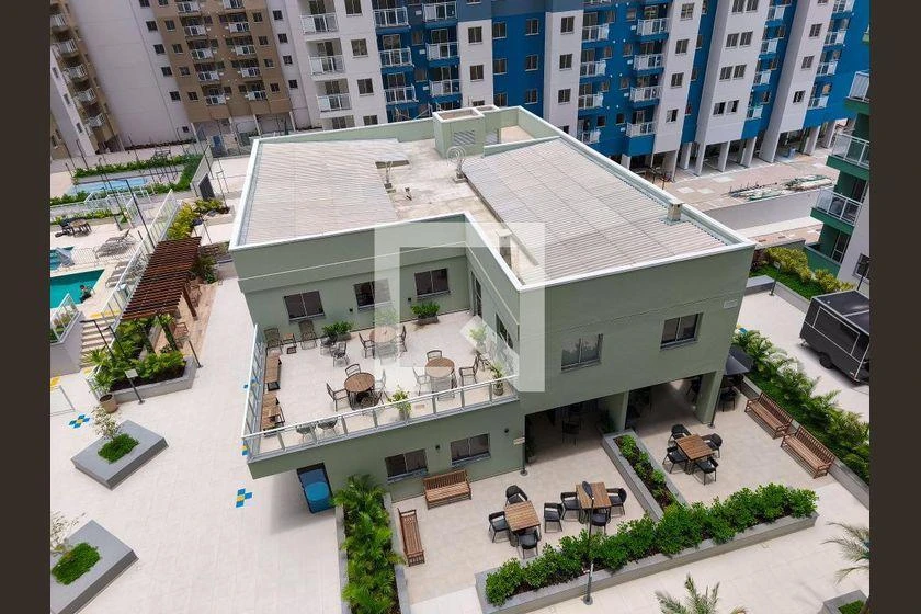 Apartamento mobiliado de 2 quartos em condomínio com sauna — photo 41