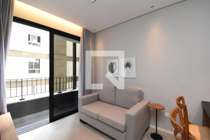 Estudio amueblado con cocina americana y balcón — photo 6