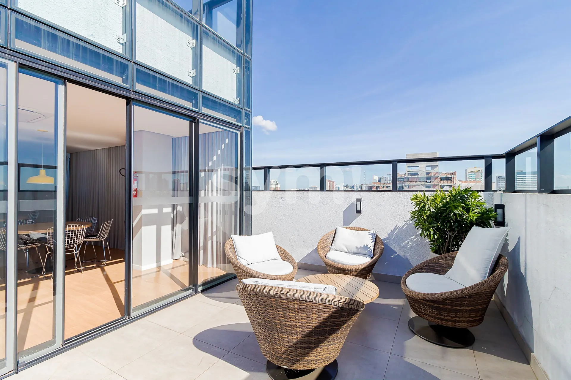 Apartamento mobiliado de 48 m² com 1 quarto e cozinha americana — photo 38