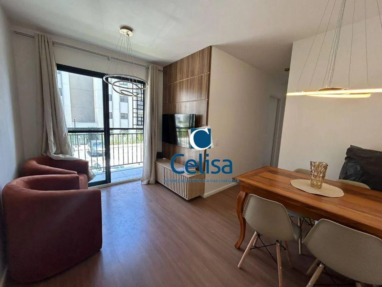 46 m² furnished apartment with 2 bedrooms and 1 parking — photo 2