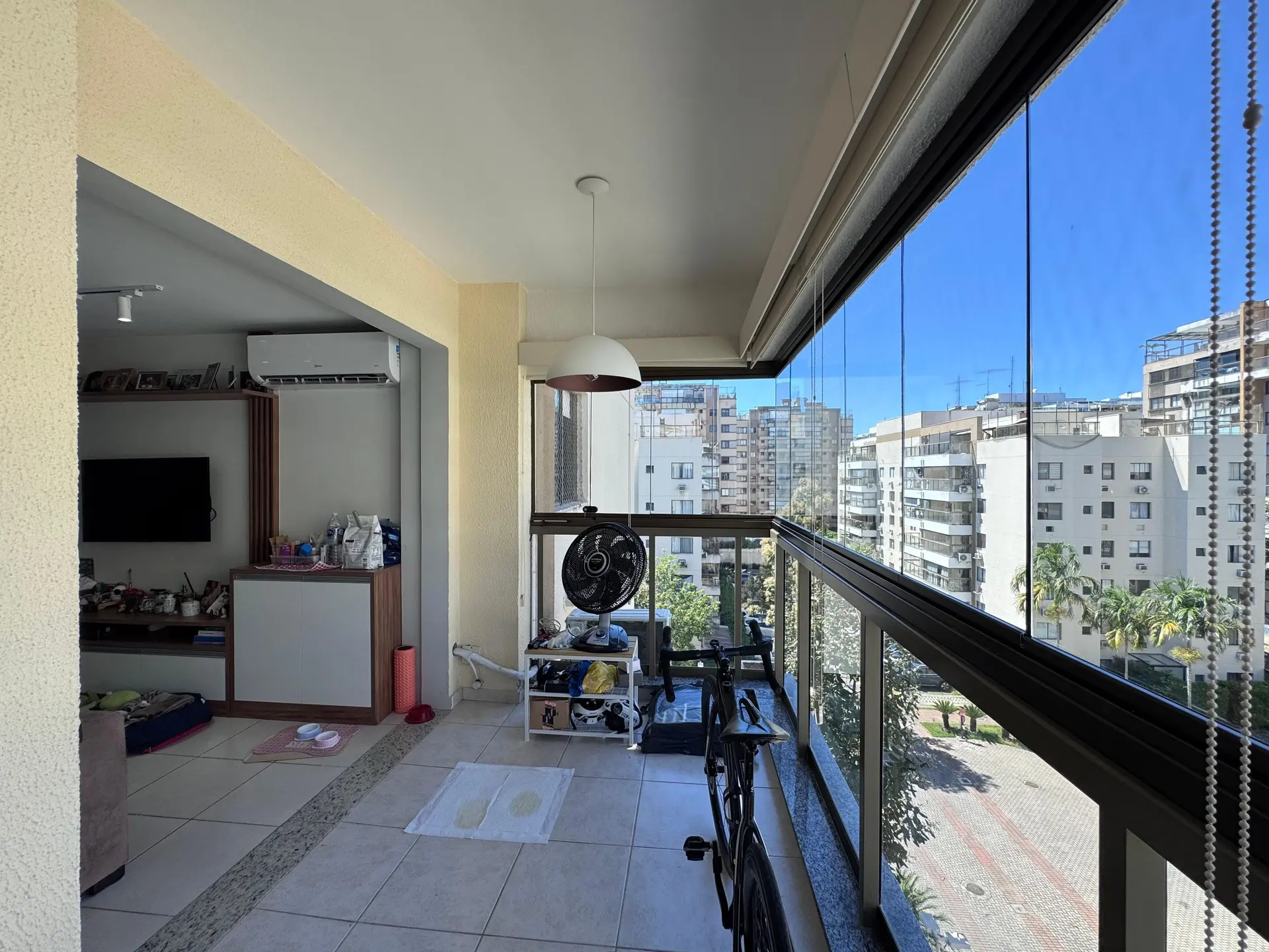 Apartamento mobiliado com 3 quartos e varanda e churrasqueira — photo 3