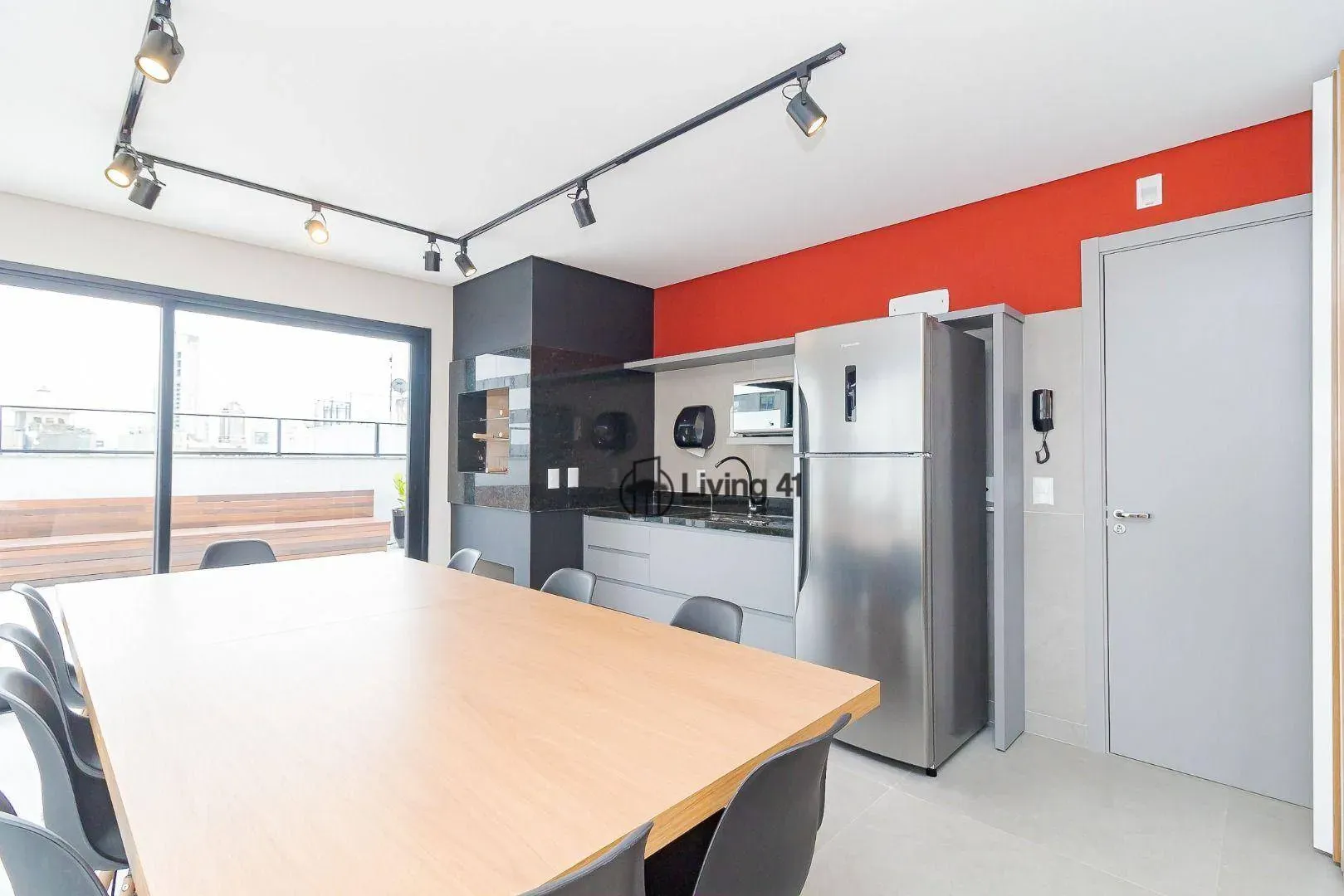 Studio mobiliado de 50 m² com 1 quarto e churrasqueira privativa — photo 34