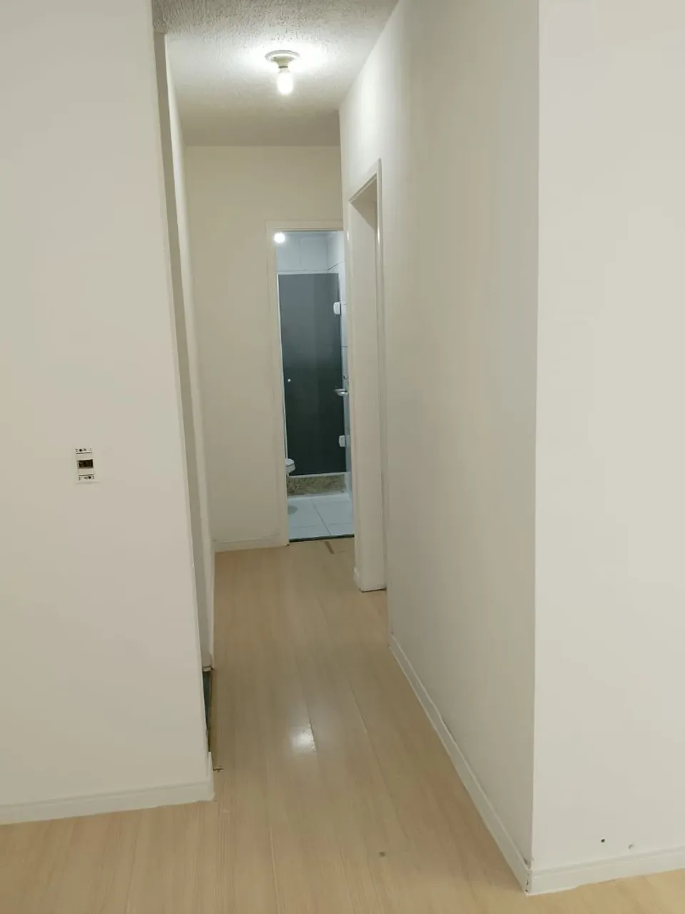 Wood or laminate floors in a 2-bedroom apartment, 46 m² — photo 12