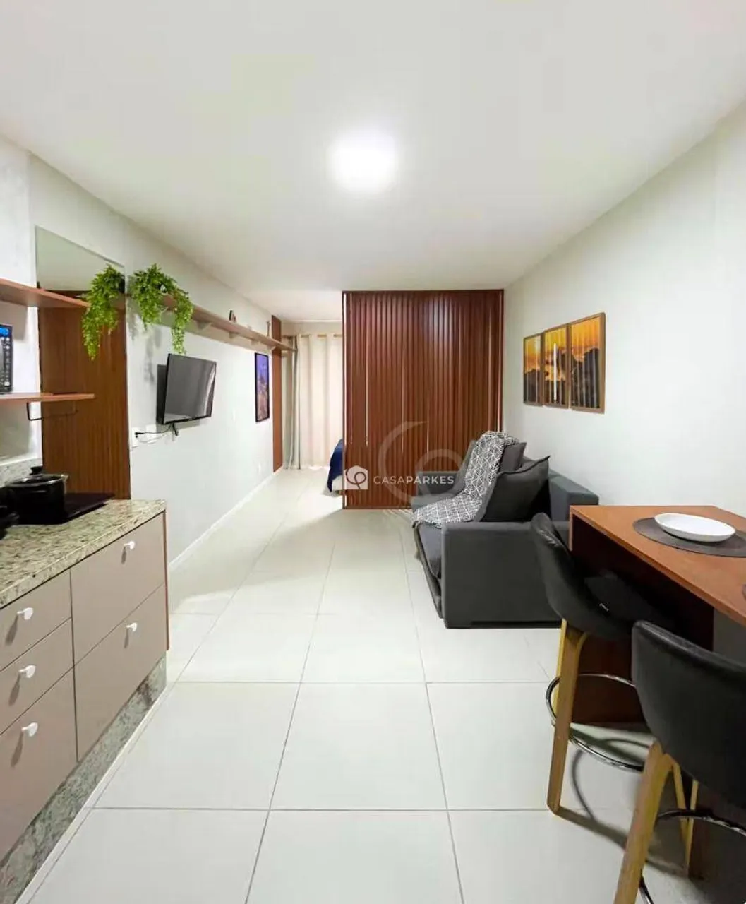 Furnished 1-bedroom apartment with balcony and 34 m² — photo 6
